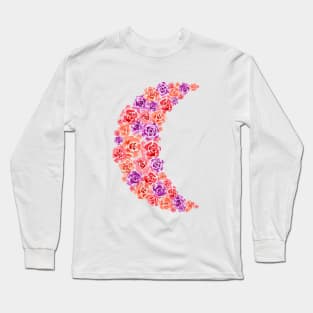 Roses Moon Long Sleeve T-Shirt